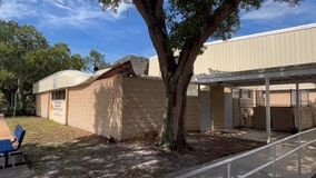Roof collapses at Melbourne community center following torrential rain
