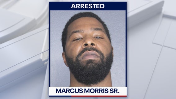 Ex-NBA player Marcus Morris arrested in Florida on felony fraud charge