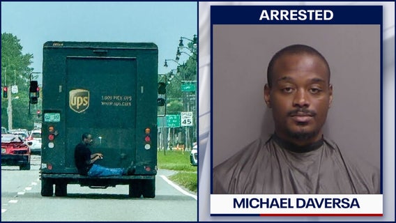Florida man clings to back of moving UPS truck to avoid deputies after Lowe's shoplifting attempt: officials