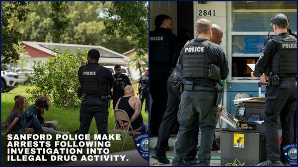 Sanford police arrest four in drug bust following community complaints