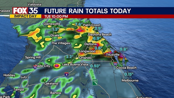 Orlando weather: Torrential rain, flooding possible as tropical disturbance moves across Florida