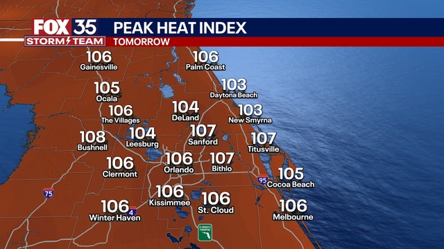 Orlando weather: Afternoon storms to bring heavy rain, vivid lightning and gusty winds