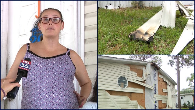 'Boom! Boom!': Apopka mom, daughter home when lightning hits tree, sparks house fire