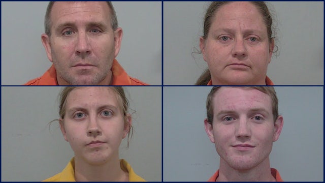 Florida family of 4 accused of abusing adopted children