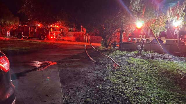 Fire crews respond to early morning house fire in Lake County