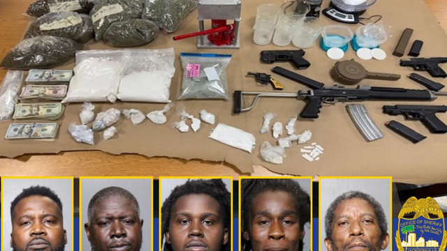 1,200 grams of fentanyl seized in Florida drug bust: 'Enough to kill half of Jacksonville,' police say