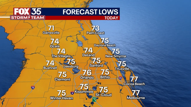 Orlando weather: Hot and humid stretch continues into the weekend with daily storm chances