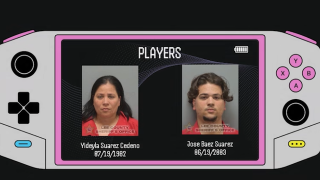 Mother and son arrested in alleged armed robbery at Fort Myers arcade