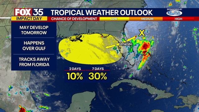 NHC eyes tropical disturbance near Florida