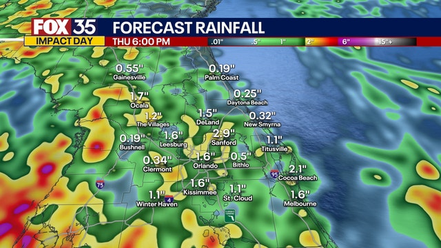 Orlando weather: Storms may bring inches of rain, flash flooding risk to Central Florida