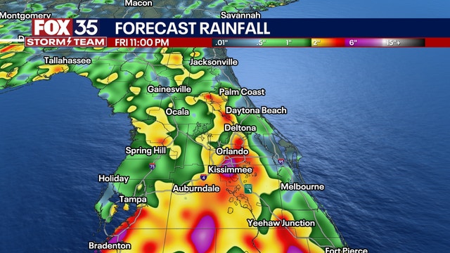 How much rain could Orlando get this week ahead of possible tropical disturbance? What we know