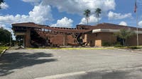 Roof collapses at Truist Bank branch on South OBT; no injuries reported