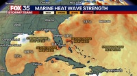 Florida faces potential heightened risk of intense hurricanes due to marine heat wave