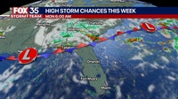 Orlando weather: High storm chances this week for Central Florida