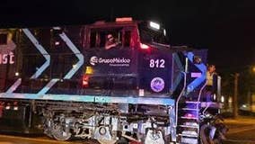 Cocoa police rescue driver stuck on tracks at Florida crossing moments before 2 trains approached