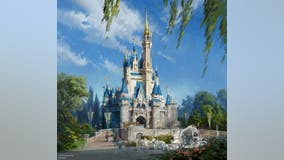 Cinderella Castle at Walt Disney World is getting repainted