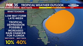 National Hurricane Center: Disturbance off Florida coast could become tropical depression