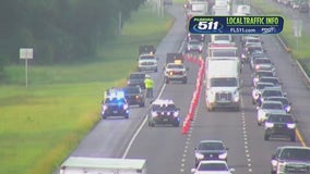 Pedestrian killed after being hit by 2 SUVs on I-95 in Flagler County: FHP