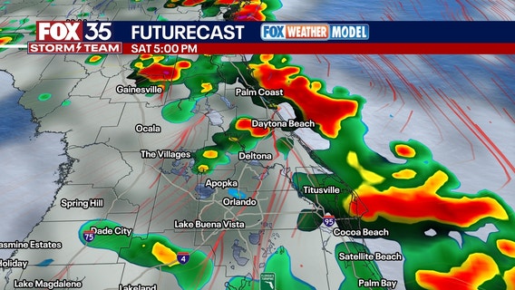 Orlando weather forecast: Stormy weekend ahead in Central Florida