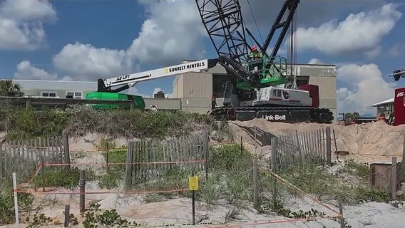 Flagler Beach Pier construction delayed over sea turtle nests