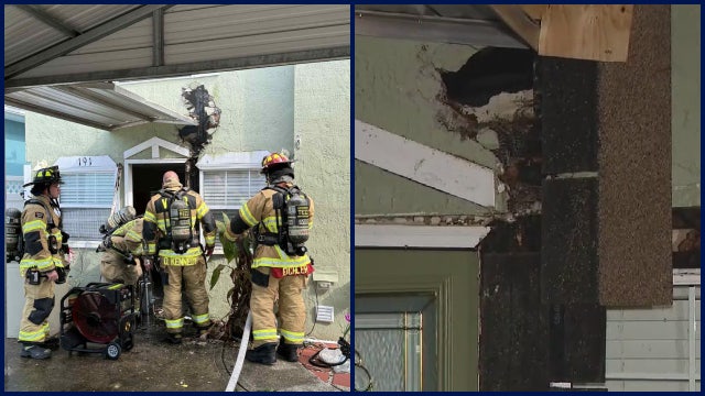 Home struck by lightning in Volusia County, officials say