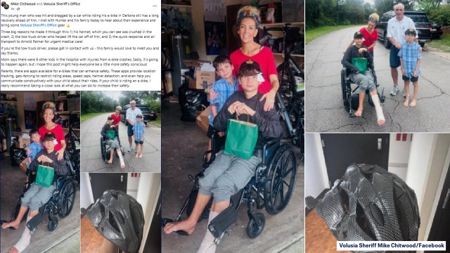 Sheriff Chitwood: Volusia County teen hit by car recovering; search on for tow-truck driver who helped him