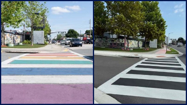 Pulse Memorial crosswalk painted over by state overnight, Orlando mayor says