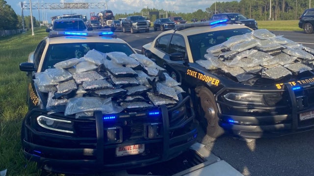 150 pounds of pot, $40K found in Polk County after Florida trooper stops fleeing driver