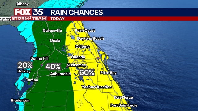 Orlando weather: UCF football game forecast; Labor Day weekend forecast