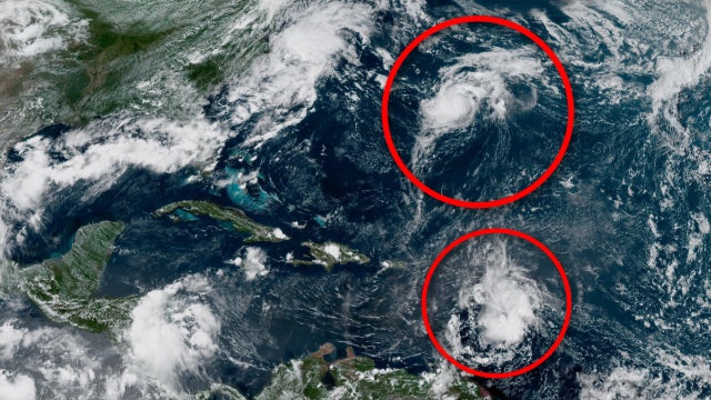 Maps: Tropical Storm Fernand, Invest 99L