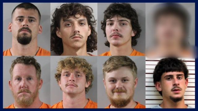 8 Florida men arrested in violent lakeside brawl in Polk County, sheriff says
