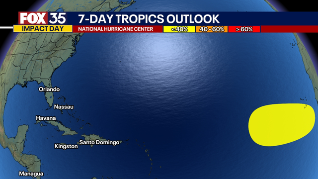 National Hurricane Center watching new area for possible tropical development in Atlantic