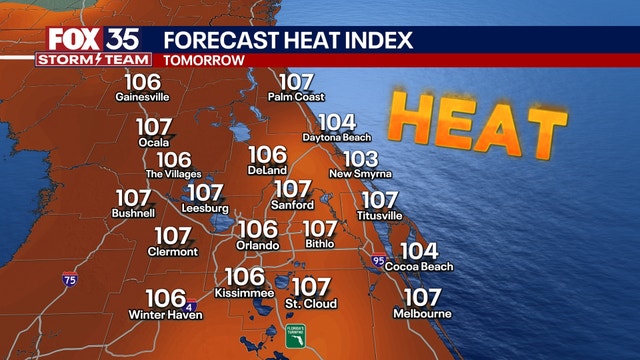 Orlando weather: Hot, stormy pattern holds over Central Florida on Wednesday