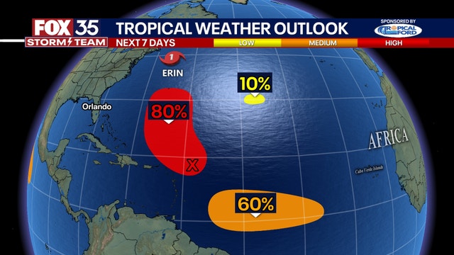 NHC tracking 2 tropical disturbances for possible development in Atlantic