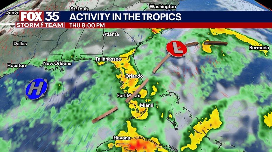 Invest 96L: Tropical disturbance in Atlantic eyed by NHC as