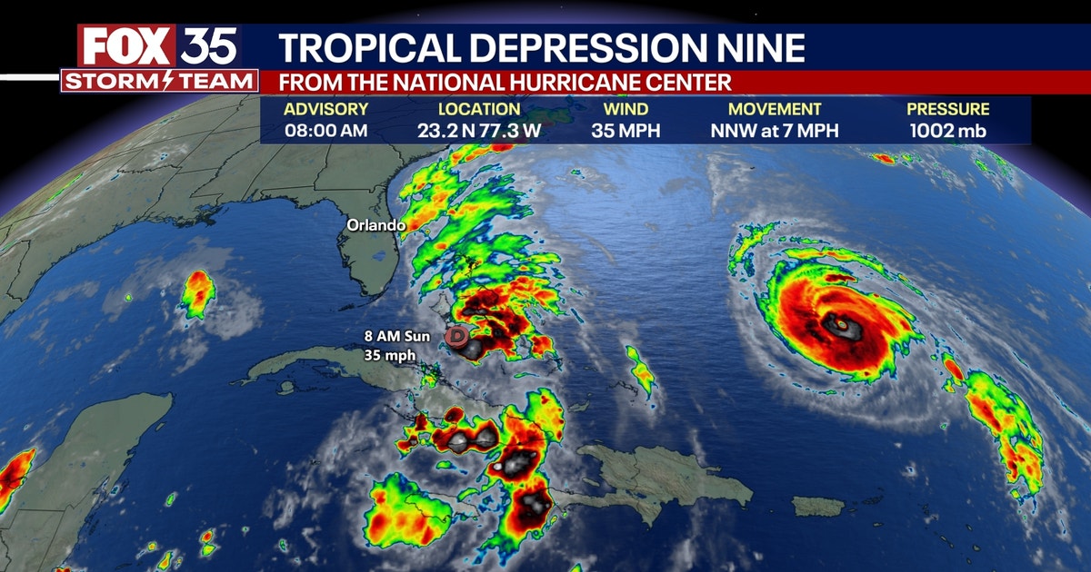FOX 35 Weather Impact Day: Tropical showers, dangerous surf threaten ...