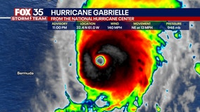 National Hurricane Center: Hurricane Gabrielle strengthens into powerful Category 4 storm