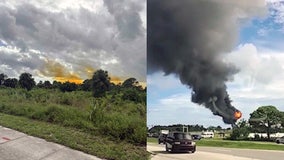 Orange chemical cloud sparks concern in Brevard County, raising concerns from residents