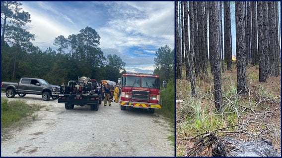 Teens rescued from broken-down vehicle near brush fire in Alachua County: Officials