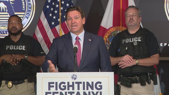 Gov. DeSantis highlights results of SAFE program to fight fentanyl in Florida
