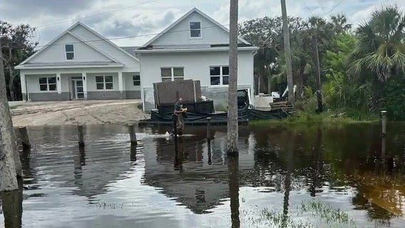 Heavy rain, king tides flood Flagler Beach neighborhoods