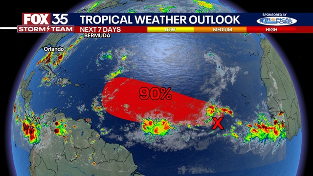 Invest 91L: Disturbance likely to become tropical depression, Tropical Storm Gabrielle, NHC says