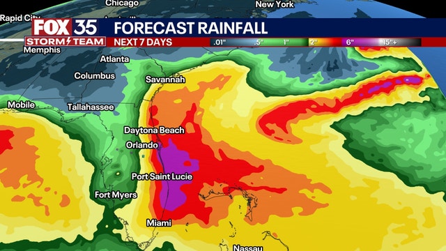Orlando weather: Tropics bring scattered downpours, gusty winds, dangerous surf, strong rip currents