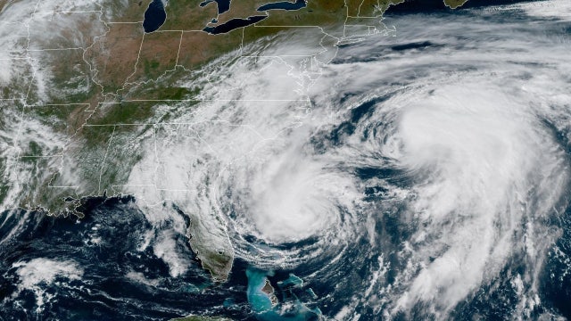 Why did Hurricane Imelda shift east so fast away from Florida, towards Hurricane Humberto?