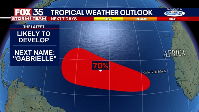 National Hurricane Center: Disturbance in Atlantic likely to become depression, Tropical Storm Gabrielle