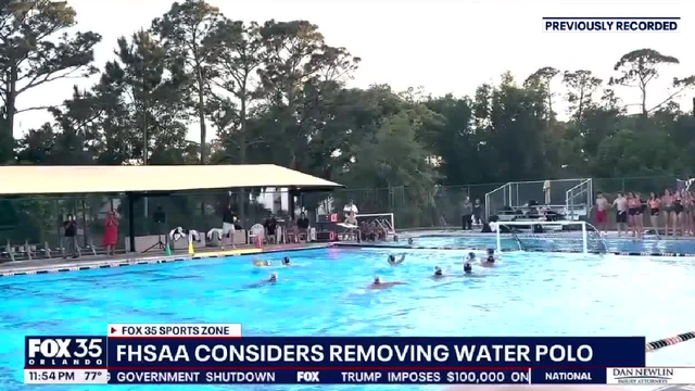 Water polo remains a sanctioned sport after FHSAA removes item from agenda