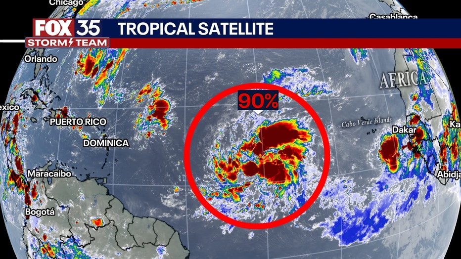 Invest 92L tracker: Tropical Storm Gabrielle likely to form this week; new tropical threat emerges in Atlantic