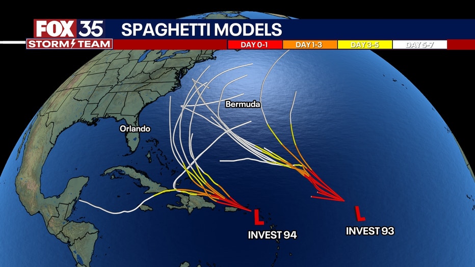 洋楽 HUrricane / terms&deff nish'n(s) NHC monitoring 2 tropical disturbances, Florida impacts 'unlikely