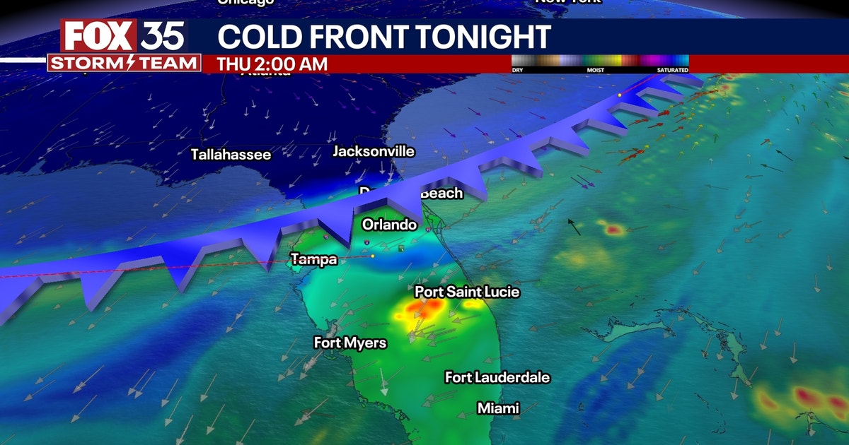 Universal Cold Weather Orlando weather: Cold front to usher in clear skies with low humidity ...
