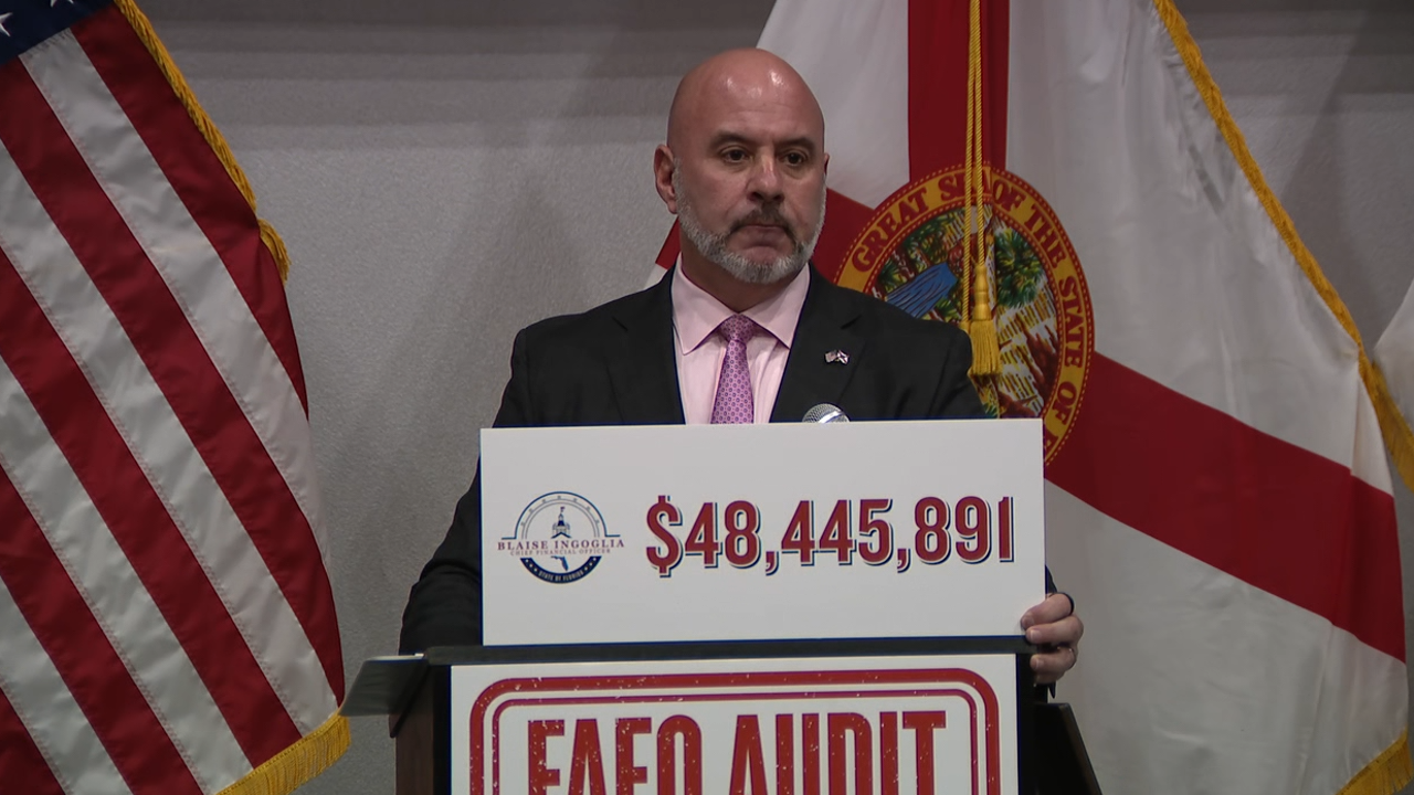 Florida CFO Ignoglia slams Seminole County for raising property taxes, millions in 'wasteful' spending